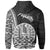 French Polynesia Zip Hoodie Papao Seal of French Polynesia Polynesian Patterns - Polynesian Pride