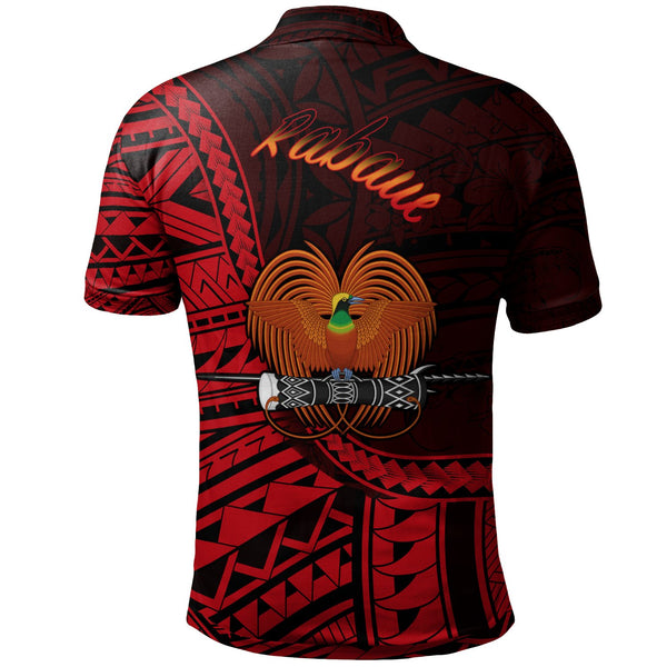 Papua New Guinea Polo Shirt Rabaul Polynesian Patterns