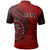 Northern Mariana Islands Polo Shirt Red Color Polynesian Patterns Best CNMI Ever - Polynesian Pride