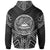 American Samoa Hoodie merican Samoa Seal Black Tribal Patterns - Polynesian Pride