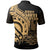 Tahiti Polo Shirt Gold Color Polynesian Patterns Best Tahiti Ever - Polynesian Pride