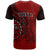 Tonga T Shirt Red Color Polynesian Patterns Best Tonga Ever - Polynesian Pride