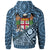 Fiji Hoodie Lautoka Tapa Patterns With Bamboo - Polynesian Pride