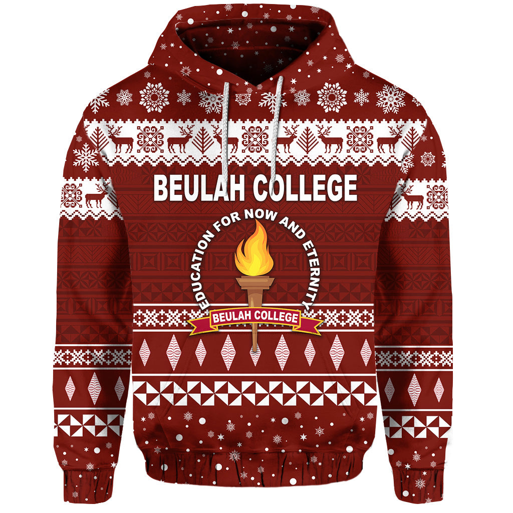 Tonga Beulah College Christmas Hoodie Simple Style LT8 - Polynesian Pride