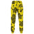 Polynesian Turtle Palm And Sea Pebbles Yellow Joggers - Polynesian Pride