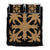 Hawaiian Royal Pattern Quilt Bed Set - Black And Gold - H1 Style - AH Gold - Polynesian Pride