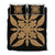 Hawaiian Royal Pattern Quilt Bed Set - Black And Gold - G1 Style - AH Gold - Polynesian Pride