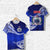 Manu Samoa Rugby T Shirt Unique Version Blue Unisex Blue - Polynesian Pride