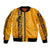 Hawaii - Mililani High Mix Kakau Bombers Jacket LT6 Unisex Yellow - Polynesian Pride