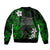 (Custom Personalised) Polynesian Fathers Day Bomber Jacket I Love You In Every Universe - Green LT8 - Polynesian Pride