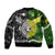 New Zealand Maori All Black And Australia Kangaroos Aboriginal Bomber Jacket Rugby Together LT8 - Polynesian Pride