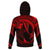 Hawaii Hoodie Polynesian Hammerhead Shark Red - Polynesian Pride