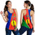 (Custom Personalised) New Caledonia Women Tank Top - Flag Style - LT12 Red - Polynesian Pride