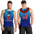 (Custom Personalised) Manu Samoa Legend Men Tank Top - LT12 Men Tank Top Blue - Polynesian Pride