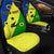 (Custom Personalised) Vanuatu Malampa Province - Car Seat Covers - Flag Style - LT12 - Polynesian Pride