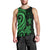 Chuuk Men's Tank Top - Green Tentacle Turtle - Polynesian Pride