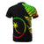 Chuuk Pattern T Shirt Chuuk Flag Polynesian Tattoo Reggae Style - Polynesian Pride