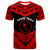 Chuuk Custom T Shirt Tribal Pattern Cool Style Red Color Unisex Red - Polynesian Pride