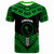 Chuuk T Shirt Tribal Pattern Cool Style Dark Green Color Unisex Green - Polynesian Pride