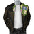 Northern Mariana Islands Men's Bomber Jacket - Polynesian Gold Patterns Collection - Polynesian Pride