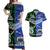 Polynesian Matching Hawaiian Shirt and Dress Samoa New Zealand Together Green LT8 Green - Polynesian Pride