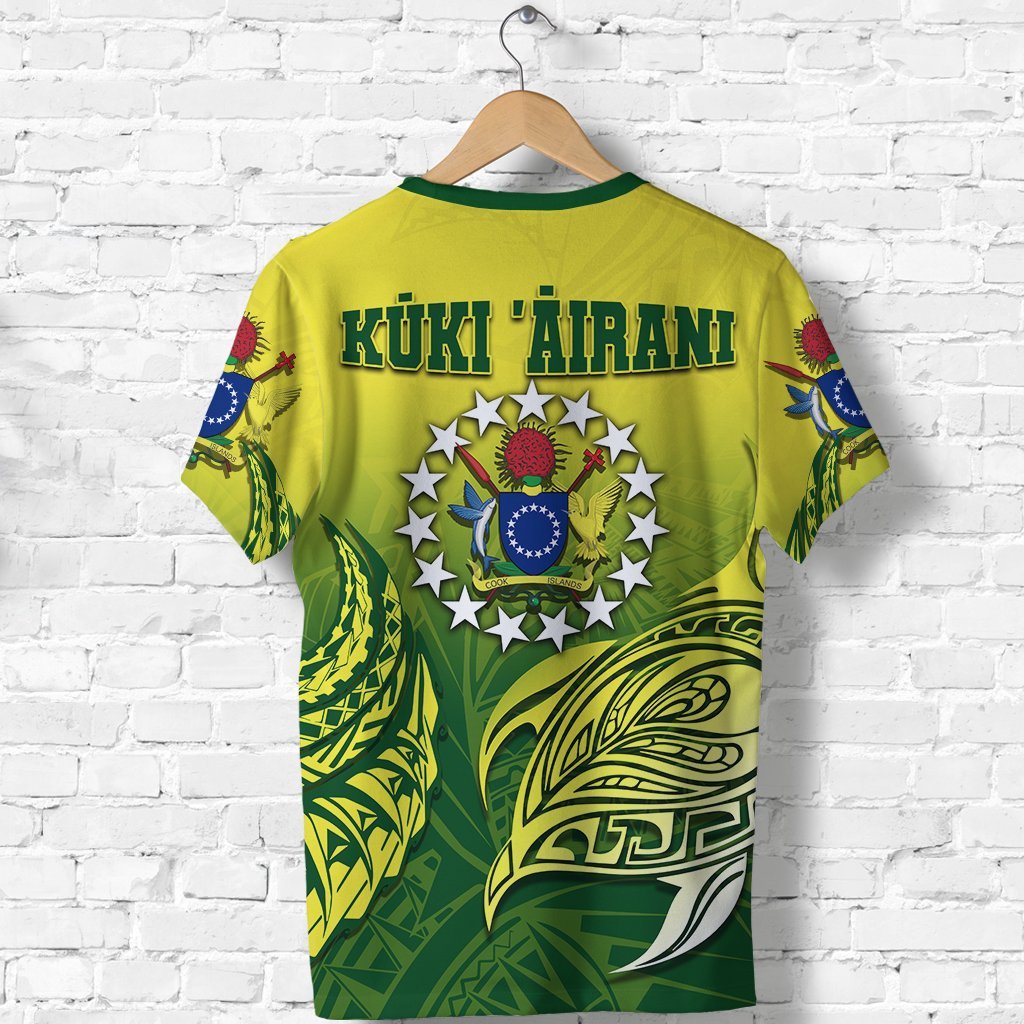 Cook Islands Shirt, Kuki Arirani Turtle Polynesian T Shirt - Polynesian Pride