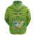 (Custom Text and Number) Cook Islands Rugby Hoodie Creative Style - Polynesian Pride