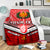 (Custom Personalised) Tonga Rugby Mate Ma'a Tonga Tapa Pattern Blanket - LT2 - Polynesian Pride