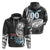 Custom Fiji Rugby Bati Tapa Pattern Hoodie LT2 Hoodie BLACK - Polynesian Pride