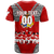 Custom Tonga Rugby Ikale Tahi Sipi Tau T Shirt LT2 - Polynesian Pride