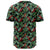 Tropical Monstera Leaf Green Mix Baseball Jersey - Polynesian Pride