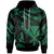 Hawaii Polynesian Custom Hoodie Polynesian Tattoo Green Version Unisex Green - Polynesian Pride