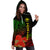 (Custom Personalised) Hawaii Polynesian Hoodie Dress - Ohia Lehua - LT12 - Polynesian Pride