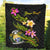 Nauru Polynesian Custom Personalised Quilt - Plumeria Tribal - Polynesian Pride