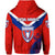 Papua New Guinea Central Dabaries Hoodie Rugby Red LT8 - Polynesian Pride