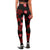 Hawaii Hibiscus Turtle Leggings (Red) A6 - Polynesian Pride