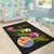 Tahiti Polynesian Custom Personalised Area Rug - Plumeria Tribal - Polynesian Pride