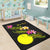 Palau Polynesian Custom Personalised Area Rug - Plumeria Tribal - Polynesian Pride