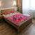 Hawai Polynesian Custom Personalised Bedding Set - Floral With Seal Pink - Polynesian Pride