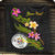 Niue Polynesian Custom Personalised Quilt - Plumeria Tribal - Polynesian Pride