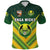 Custom Papua New Guinea Enga Mioks Polo Shirt Rugby Original Style Green, Custom Text and Number LT8 - Polynesian Pride