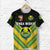 Custom Papua New Guinea Enga Mioks T Shirt Rugby Original Style Black, Custom Text and Number LT8 - Polynesian Pride