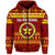 Eua High School Christmas Zip Hoodie Simple Style LT8 - Polynesian Pride