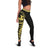 Pohnpei Women's Leggings - Micronesian Gold Version - Polynesian Pride