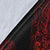 Aotearoa Premium Blanket (Red) Fern Mix Manaia Matau LT13 - Polynesian Pride