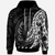 Northern Mariana Islands Hoodie Polynesian Pattern Style Unisex Black - Polynesian Pride