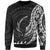 Solomon Islands Sweatshirt - Polynesian Pattern Style Unisex Black - Polynesian Pride