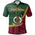 Vanuatu Polo Shirt Pentecost Island Seal Of Vanuatu Polynesian Patterns Unisex Green - Polynesian Pride