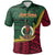 Vanuatu Polo Shirt Ambae Seal Of Vanuatu Polynesian Patterns Unisex Green - Polynesian Pride