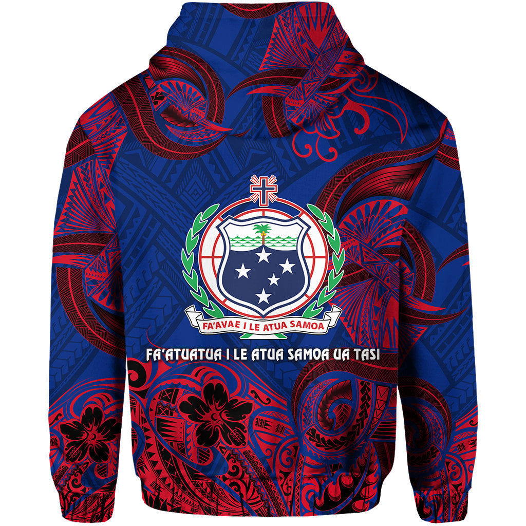 Samoa FAST Party Zip Hoodie Unique Style NO.2 LT8 - Polynesian Pride